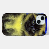 Coques Case-Mate iPhone Chat siamois Nuit étoilée de Van Gogh (Verso (horizontal))