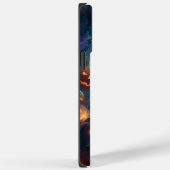 Coques Case-Mate iPhone Chat Sibérien D'Halloween Avec Peur Citrouille (Verso / Droite)