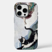 Coques Case-Mate iPhone Chat smoking Touchant la Patte Divine (Verso)