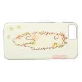 Coques Case-Mate iPhone Chat somnolent pelucheux (Dos (Horizontal))
