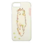 Coques Case-Mate iPhone Chat somnolent pelucheux (Dos)