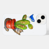 Coques Case-Mate iPhone Chat sournois avec Cactus (Verso (horizontal))