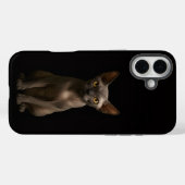 Coques Case-Mate iPhone Chat Sphynx Noir 4 Luxe iPhone 16 Plus (Verso (horizontal))