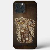 Coques Case-Mate iPhone Chat Steampunk (Verso)