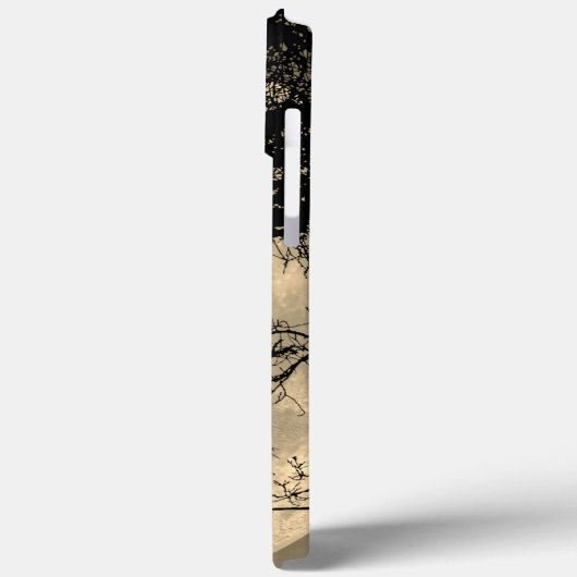 Coques Case-Mate iPhone Chat sur une Pleine lune de fil (Verso / Gauche)