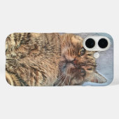Coques Case-Mate iPhone Chat Tigre Majestueux (Verso (horizontal))