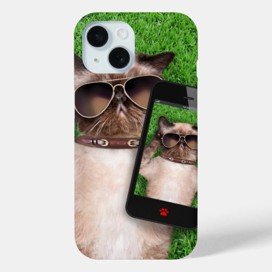 Coques Case-Mate iPhone Chat très drôle (Verso)