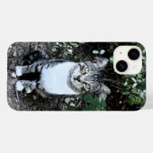 COQUES Case-Mate iPhone CHAT TURQUE NOIR ET BLANC RONIN (Verso (horizontal))