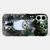 COQUES Case-Mate iPhone CHAT TURQUE NOIR ET BLANC RONIN (Verso (horizontal))