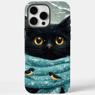 Coques iPhone 16 Pro Max Chat Winter Wonderland