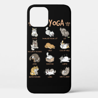 Case-Mate iPhone Case Chat Yoga Poses Chats Pratiquer Mindfulness Médita