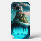 Coques Case-Mate iPhone Château Dans Crystal Ball (Verso)