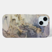 Coques Case-Mate iPhone Château dans l'étui téléphonique des nuages (Verso (horizontal))