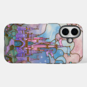 Coques Case-Mate iPhone Château de verre avec Vibrant Pastels (Verso (horizontal))