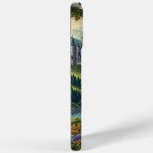 Coques Case-Mate iPhone Château du Dragon médiéval coloré (Verso / Droite)