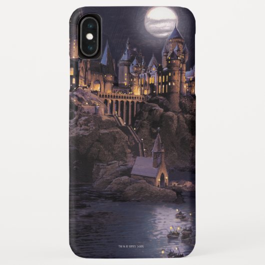 Coques Case-Mate iPhone Château Harry Potter | Grand Lac à Poudlard (Dos)