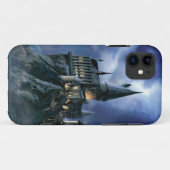 Coques Case-Mate iPhone Château Harry Potter | Hogwares à lune (Dos (Horizontal))