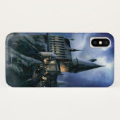 Coques Case-Mate iPhone Château Harry Potter | Hogwares à lune (Dos (Horizontal))