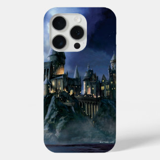 Coque iPhone 15 Pro Château Harry Potter | Hogwares à lune