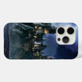 Coques Case-Mate iPhone Château Harry Potter | Hogwares à lune (Verso (horizontal))