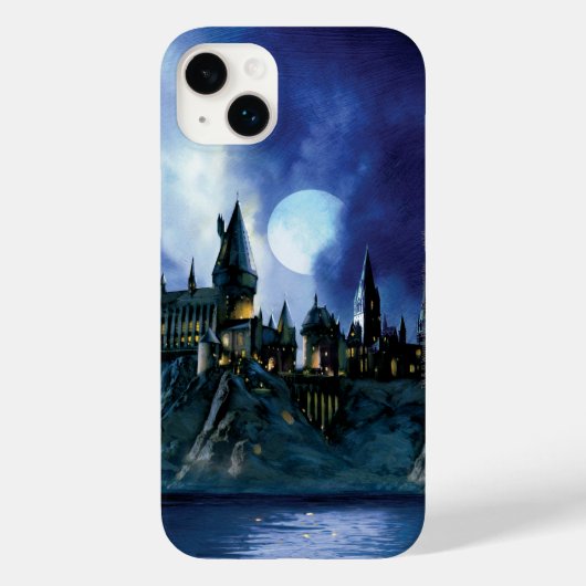 Coques Case-Mate iPhone Château Harry Potter | Poudlard la nuit (Verso)