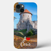 Coques Case-Mate iPhone Château médiéval entouré de forêt (Verso)