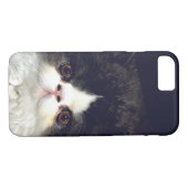 Coques Case-Mate iPhone Chaton blanc et noir (Dos (Horizontal))