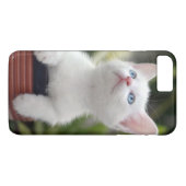 Coques Case-Mate iPhone Chaton blanc turc (Dos (Horizontal))