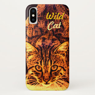 COQUE Case-Mate POUR iPhone CHATON DE CHAT SAUVAGE