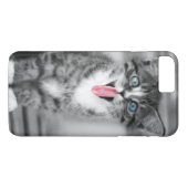 Coques Case-Mate iPhone Chaton drôle (Dos (Horizontal))