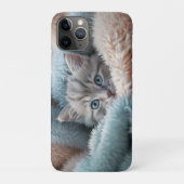Coques Case-Mate iPhone Chaton duveteux dans une couverture douce (Dos)