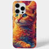 Coques Case-Mate iPhone Chaton Fractal (Verso)