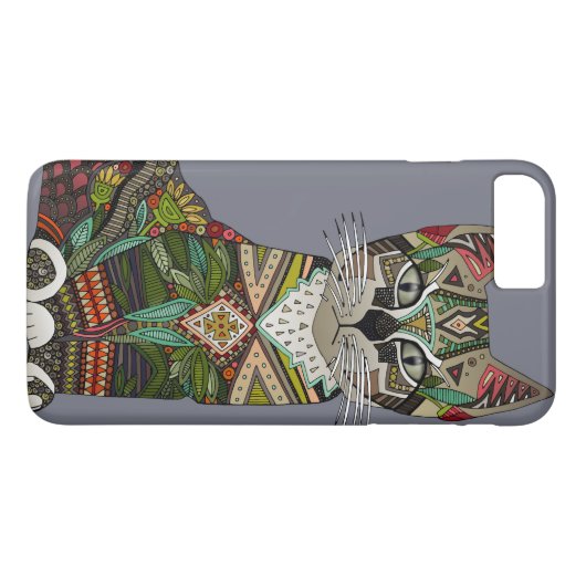 Coques Case-Mate iPhone chaton pixiebob tempête (Dos (Horizontal))