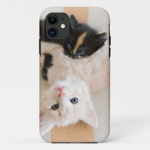 Etui iPhone Case-Mate Chatons blancs et noirs