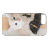 Coques Case-Mate iPhone Chatons blancs et noirs (Dos (Horizontal))