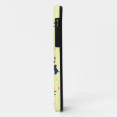 Coques Case-Mate iPhone Chatons bleus et poissons rouges (Dos/Gauche)