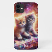 Coques Case-Mate iPhone Chatons de musique Whimsical Jouer Piano (Dos)