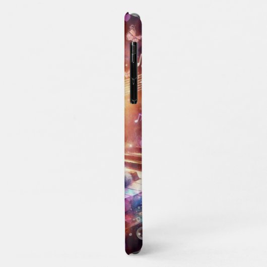 Coques Case-Mate iPhone Chatons de musique Whimsical Jouer Piano (Dos/Gauche)