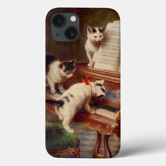 Coques Case-Mate iPhone Chatons et piano (Verso)