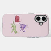 Coques Case-Mate iPhone Chats Aliens Espace Fantaisiste Chat Drôle Sci-Fi (Verso (horizontal))