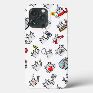 Case-Mate iPhone Case Chats amusants, lait et magie.