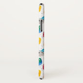 Coques Case-Mate iPhone Chats aquarelles et amis (Dos/Droite)