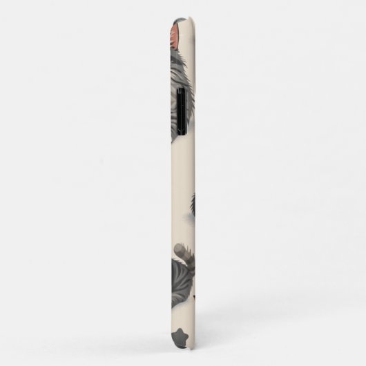 Coques Case-Mate iPhone Chats Beaux (Dos/Droite)