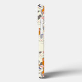 Coques Case-Mate iPhone Chats blancs et gingembre motif yeux verts yeux bl (Verso / Gauche)