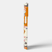 Coques Case-Mate iPhone Chats blancs et gingembre motif yeux verts yeux bl (Verso / Droite)