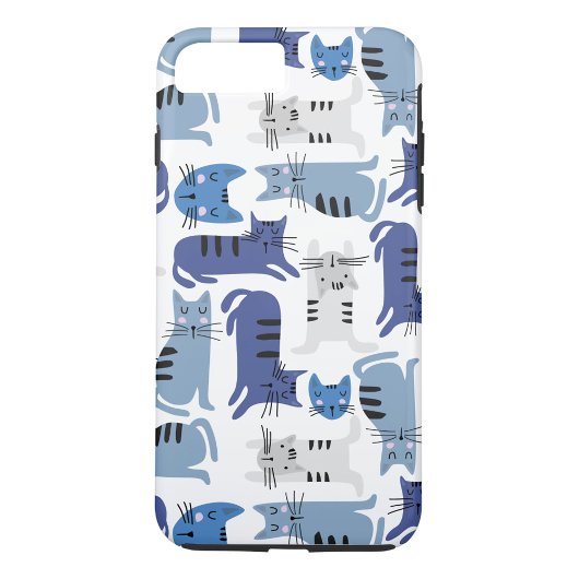 Coques Case-Mate iPhone Chats bleus