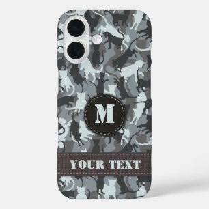 Coques iPhone 16 Chats Camouflage urbain