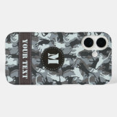 Coques Case-Mate iPhone Chats Camouflage urbain (Verso (horizontal))