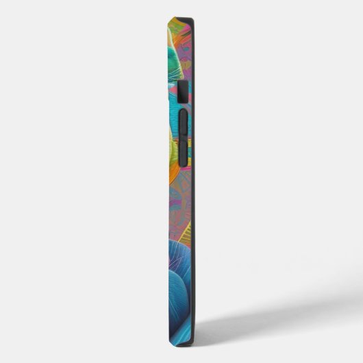 Coques Case-Mate iPhone Chats colorés mignons (Verso / Gauche)