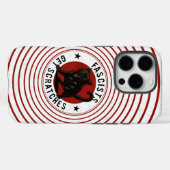 Coques Case-Mate iPhone Chats Contre les Fascistes (Verso (horizontal))
